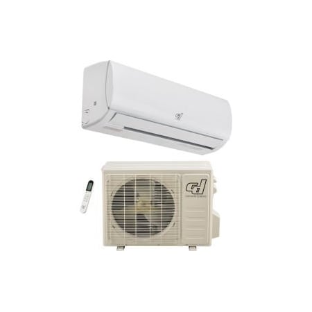 Ductless Air Conditioner Inverter Split System W/Heat, Wifi Enabled, 9,000 BTU, 20 SEER, 115V